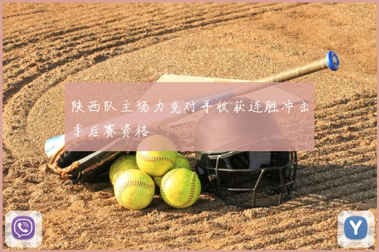 陕西队主场力克对手收获连胜冲击季后赛资格